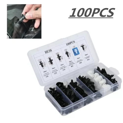 Dronehint Parts Car Body Plastic Fender Bumper Tool Trim Retainer Fastener Clips Push Pin (For: Audi Sport) Parts