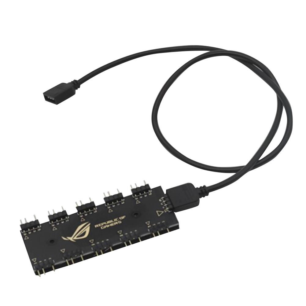 10 RGB Synchronization HUB Splitter Extension Cable for Motherboard RGB Fan, 12v 4pin, 501 Original
10 RGB Synchronization HUB Splitter Extension Cable for Motherboard RGB Fan, 12v 4pin, 501 Original