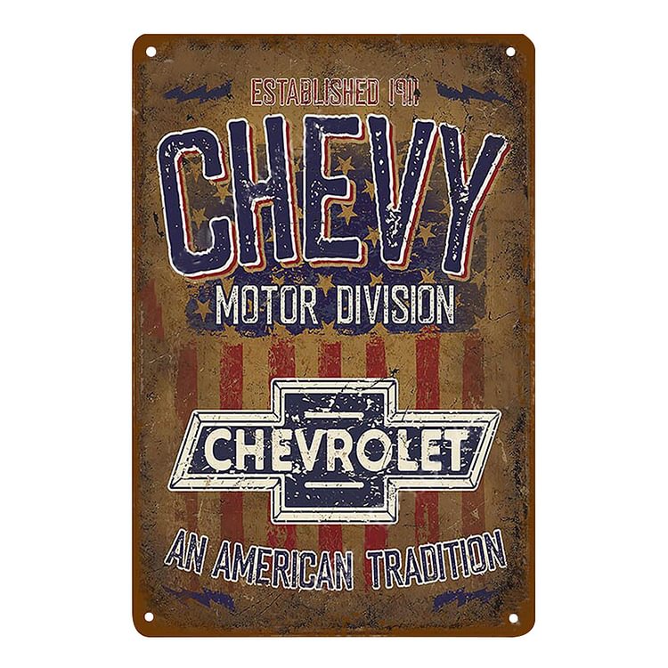 Chevrolet - Vintage Tin Signs/Wooden Signs - 20*30cm/30*40cm