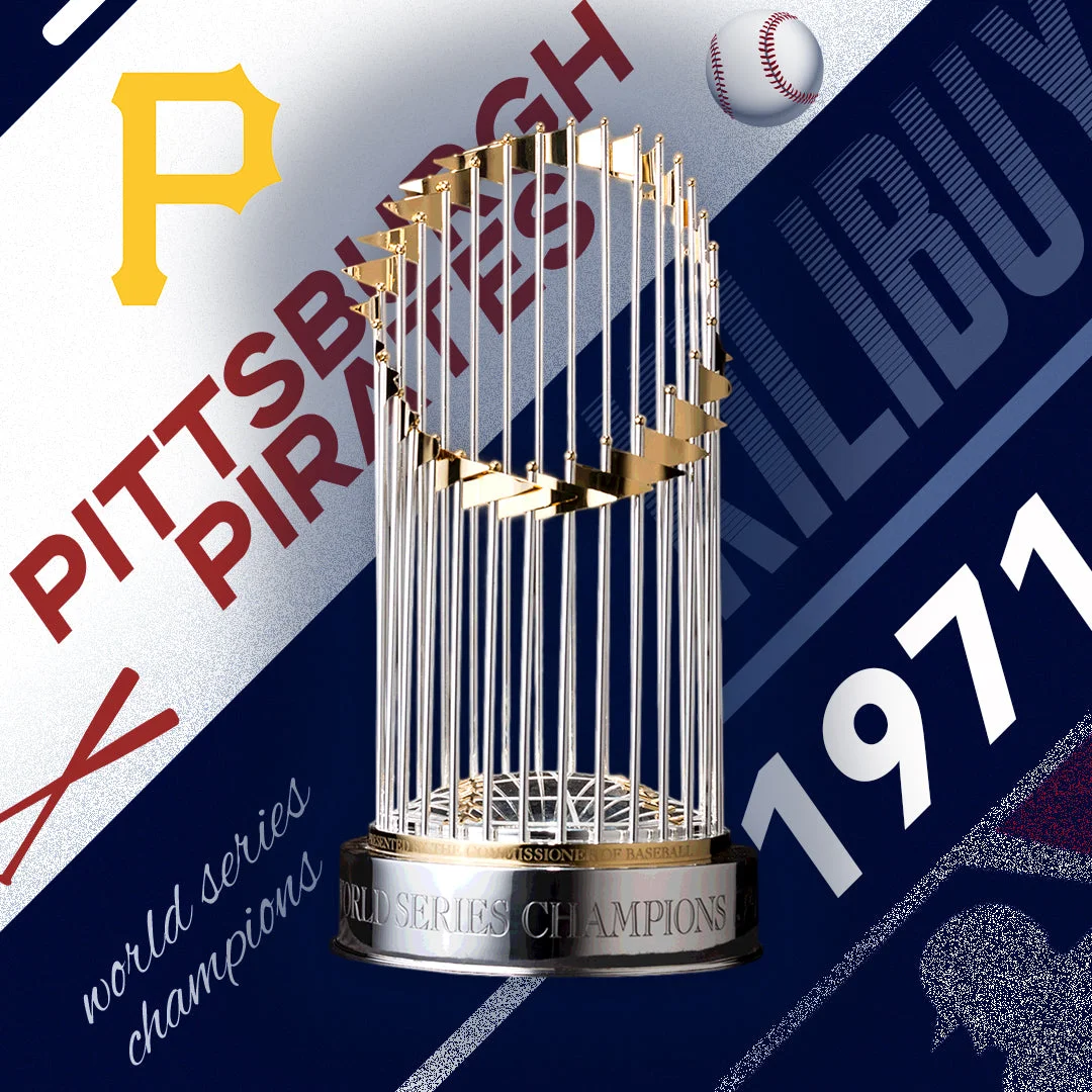 【MLB】1971 PITTSBURGH PIRATES MLB WORLD SERIES WINNER