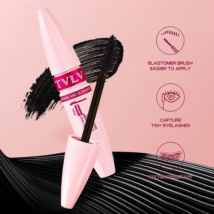 Long and curly 3D eyelash curler mascara