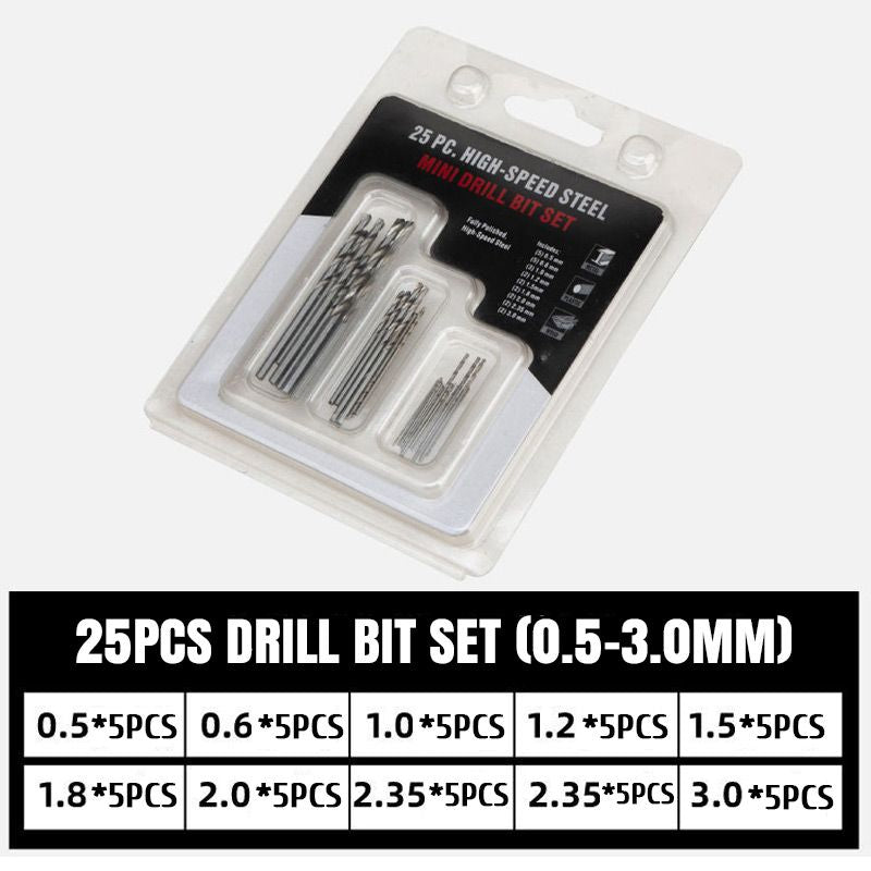 20/25/150/99pcs Titanium Coated Drill Bit Set