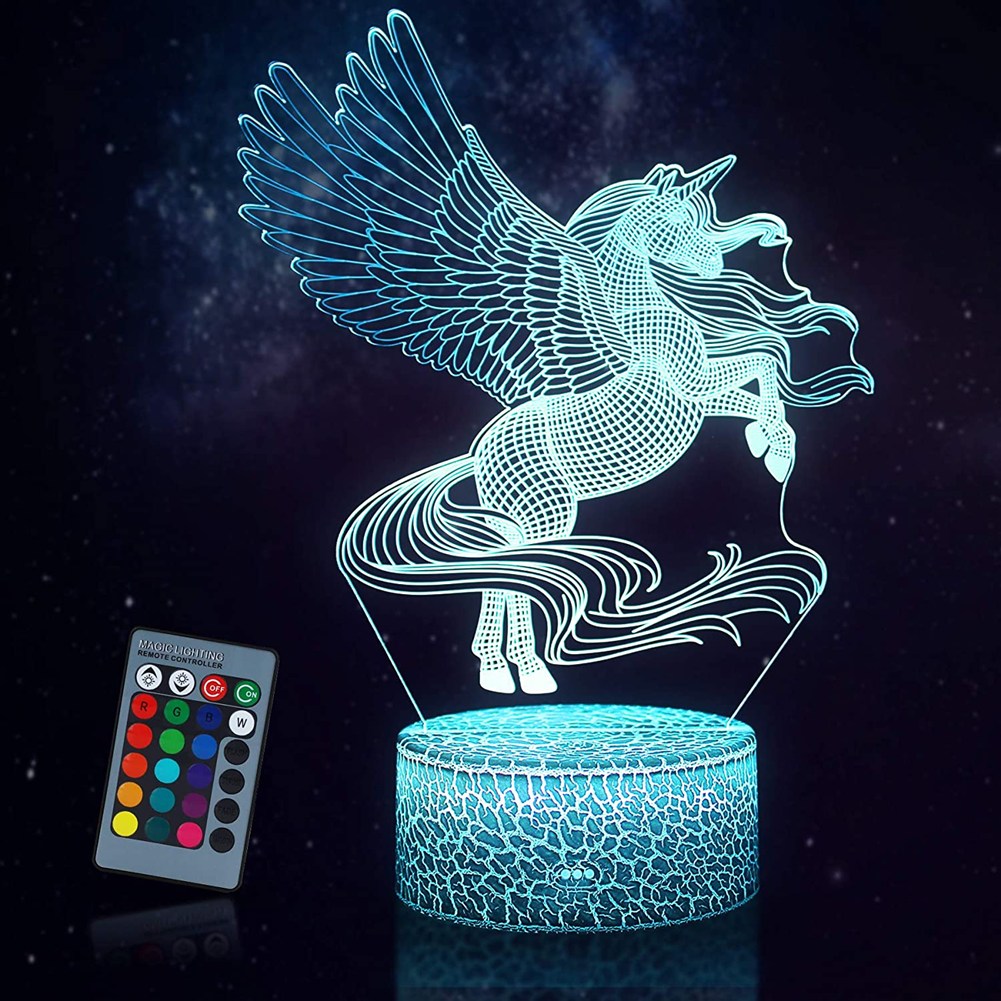 Jqgo ade Illusione Ottica Luce Notturna Con ada LED Da Tavolo I-3D Night Light, 501 Original
Jqgo ade Illusione Ottica Luce Notturna Con ada LED Da Tavolo I-3D Night Light, 501 Original