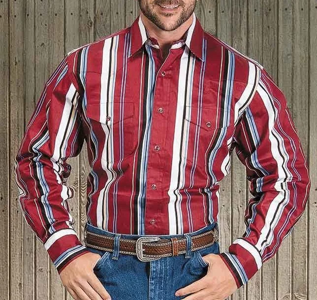Men's Vintage Striped Shirt