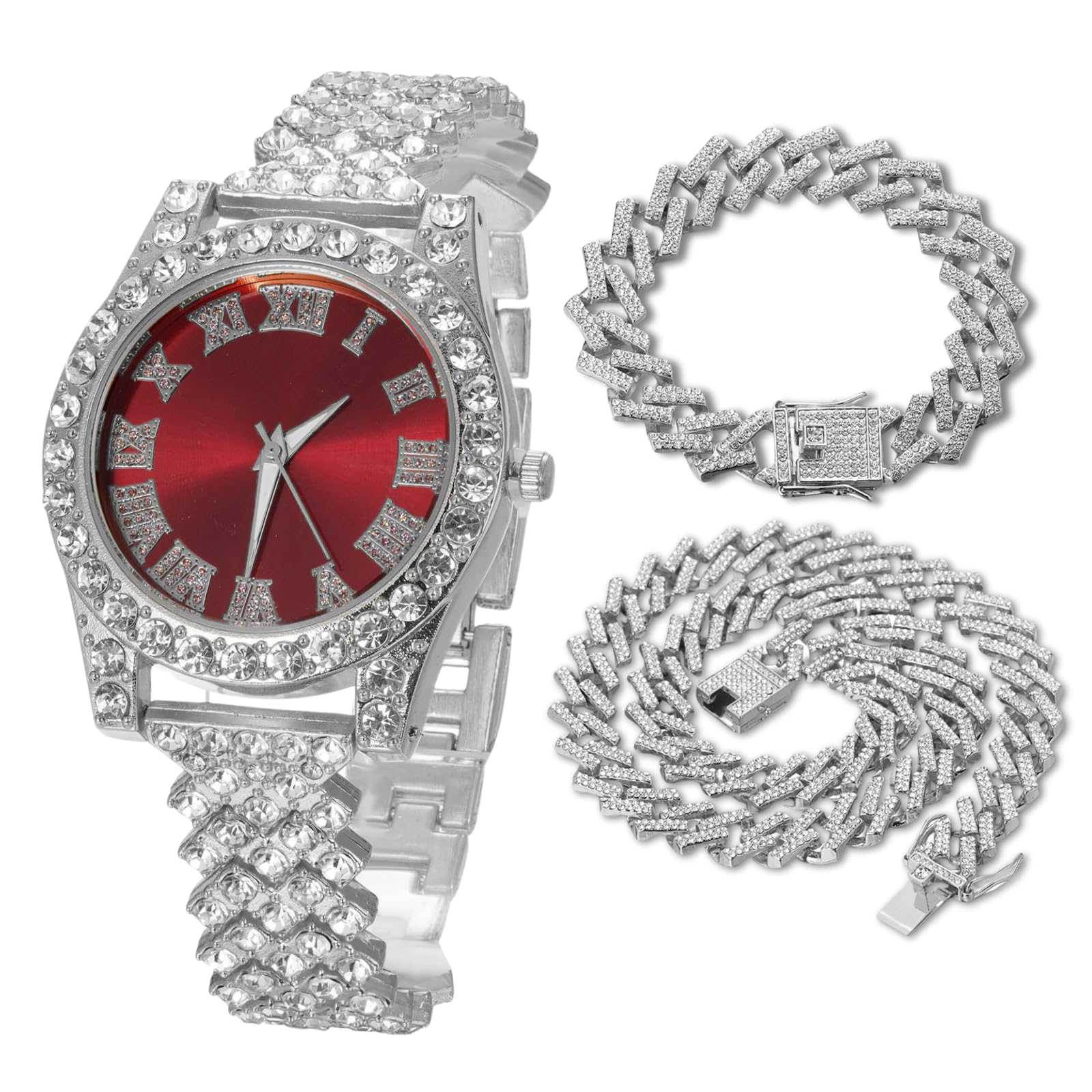 Women Watch& Jewelry Set