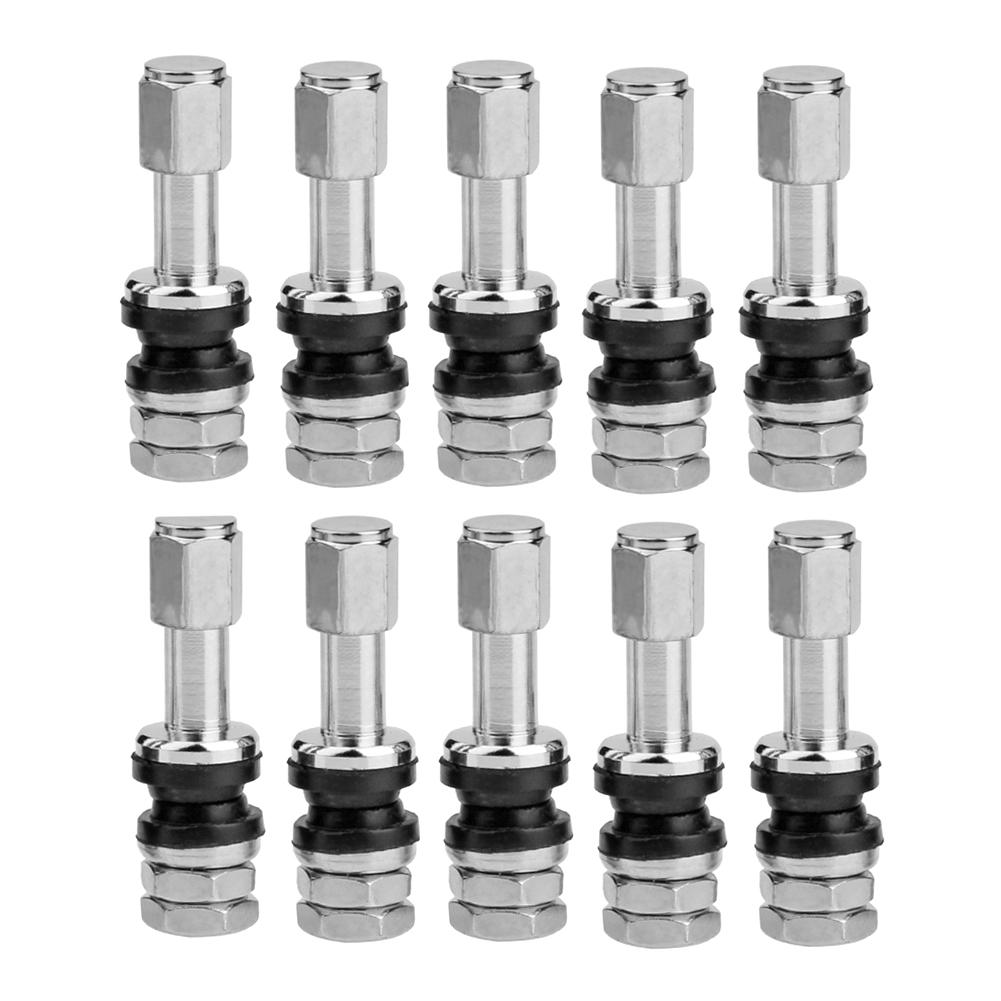 10pcs Universal Bolt-in Tubeless Wheel Tire Valve Stems with Dust Caps, 501 Original
10pcs Universal Bolt-in Tubeless Wheel Tire Valve Stems with Dust Caps, 501 Original