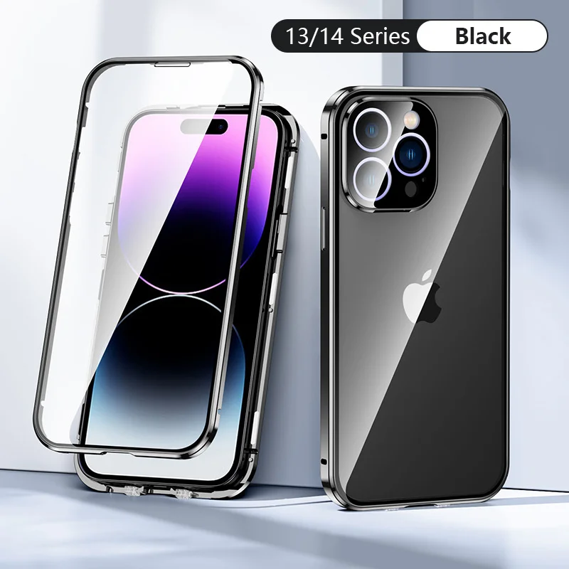 iPhone Privacy Double-sided Glass Phone Case