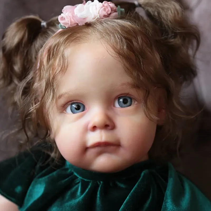 17'' Lebensechte Virtuous Süße Offene Augen Reborn Puppe Mädchen