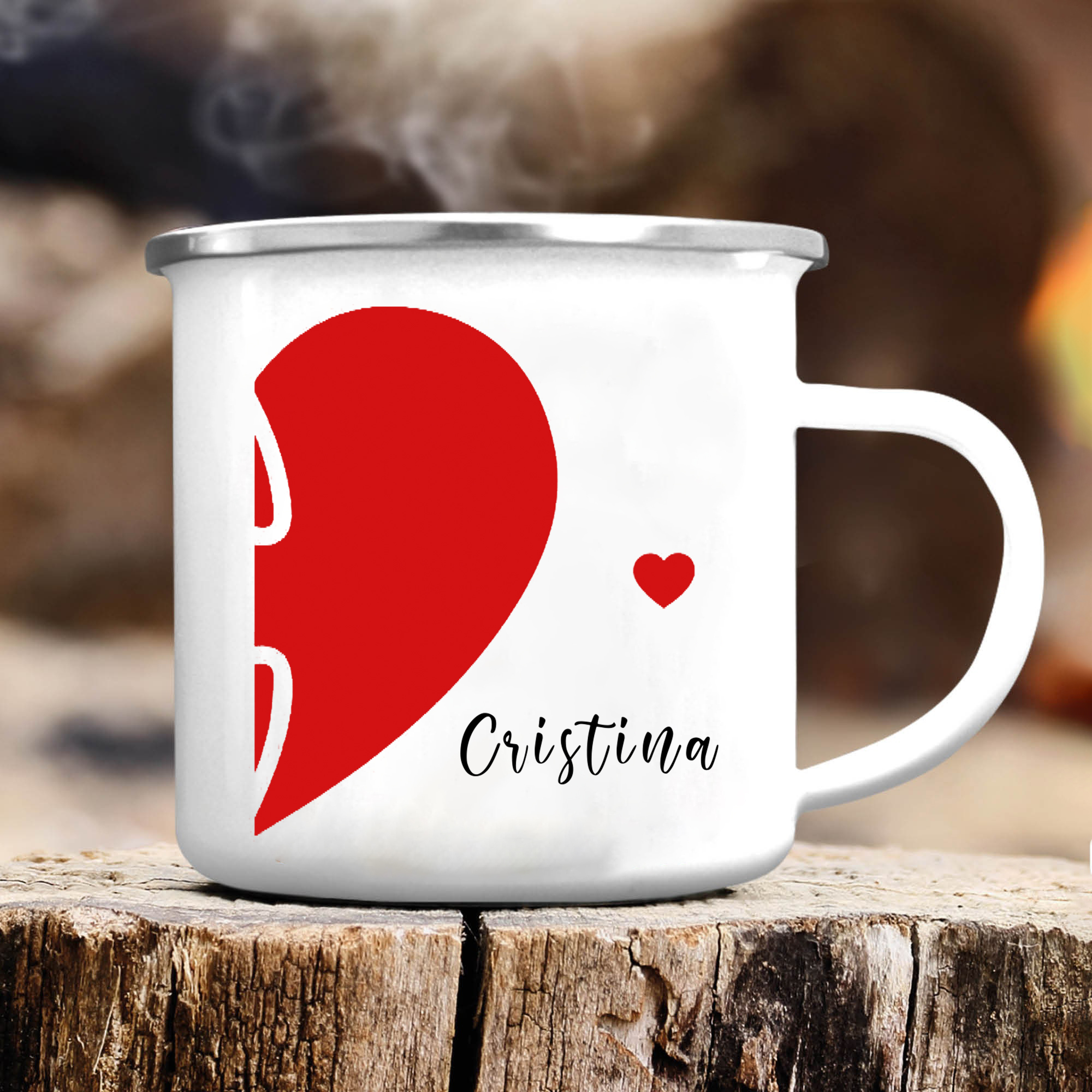 My Custom Style Tazza cuore rosso personalizzata, personalizzabile online