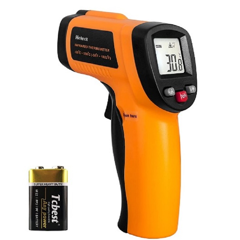 Orange yellow non contact thermometer hand held infrared thermometer, 501 Original
Orange yellow non contact thermometer hand held infrared thermometer, 501 Original