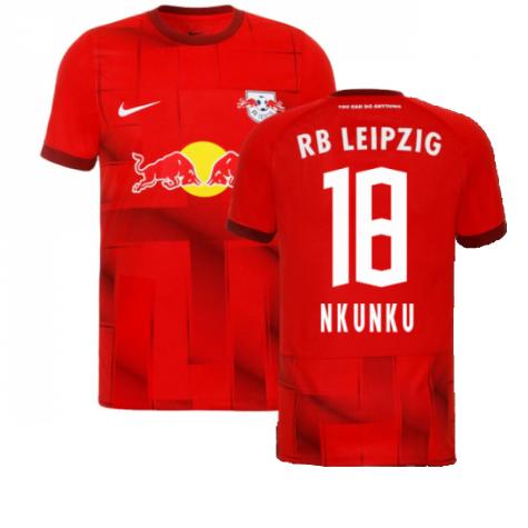 Nike RB Leipzig Home Nkunku 18 Jersey 2022-2023 (Official Printing)