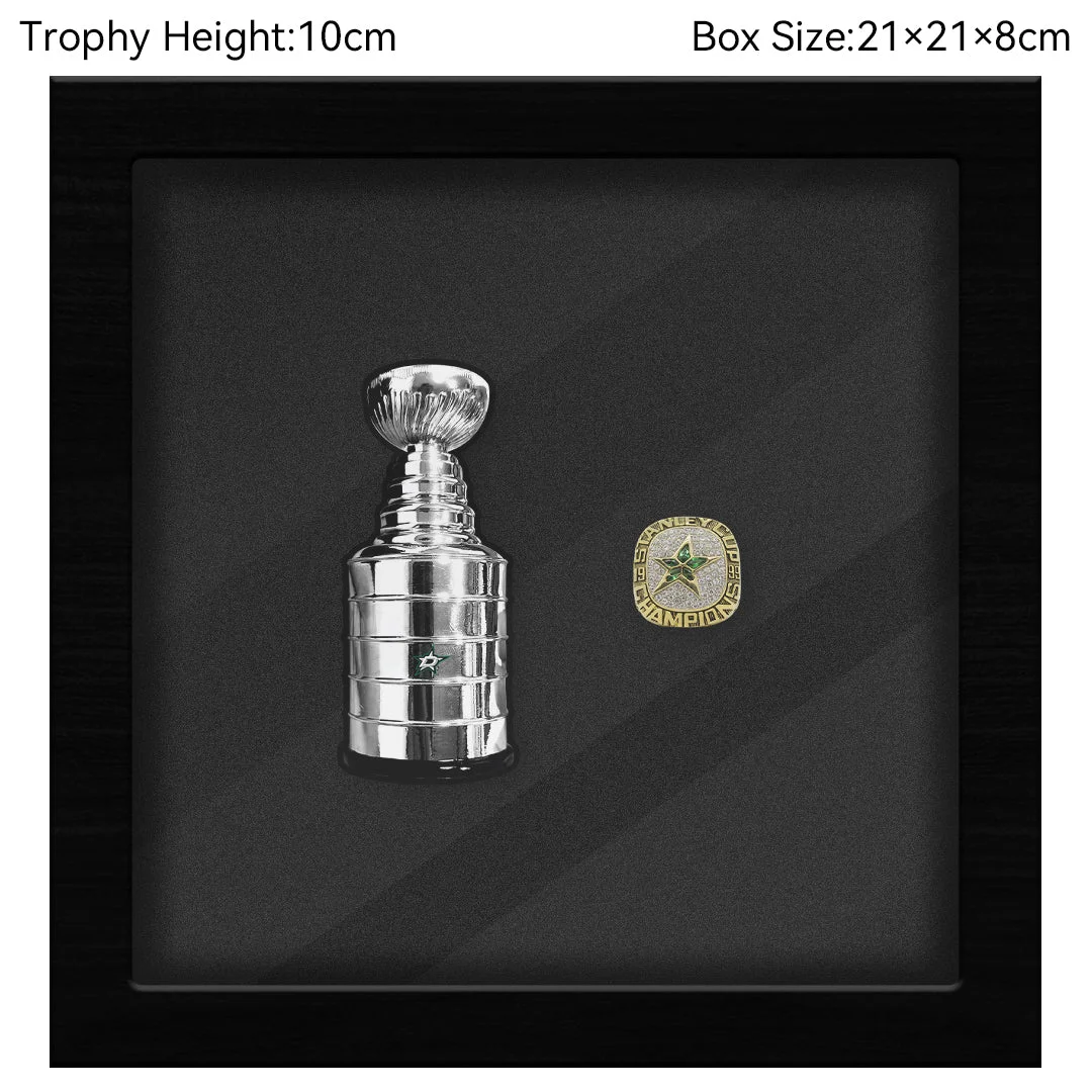 Dallas Stars NHL Trophy And Ring Box