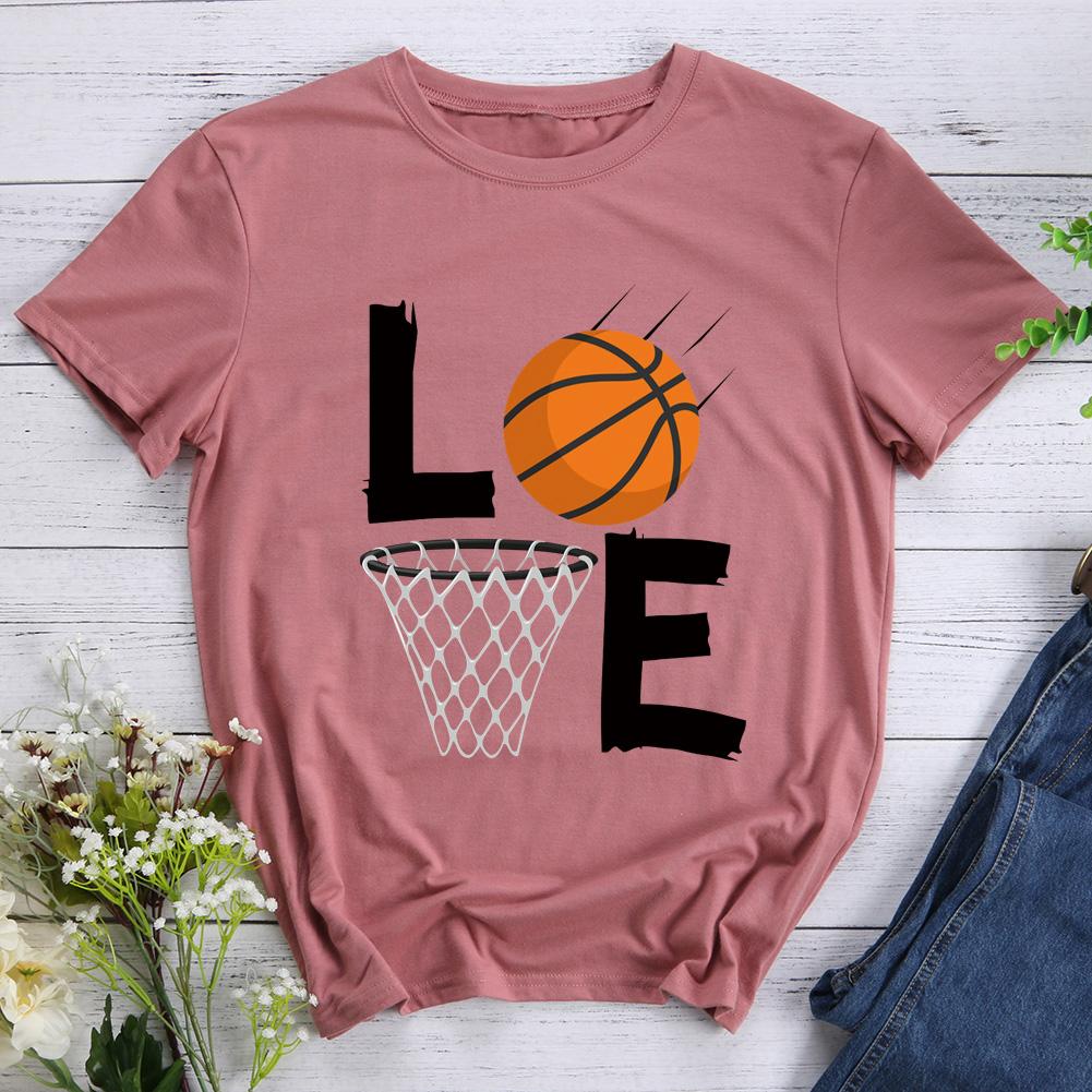 Love Basketball  T-Shirt Tee - 010922-Guru-buzz