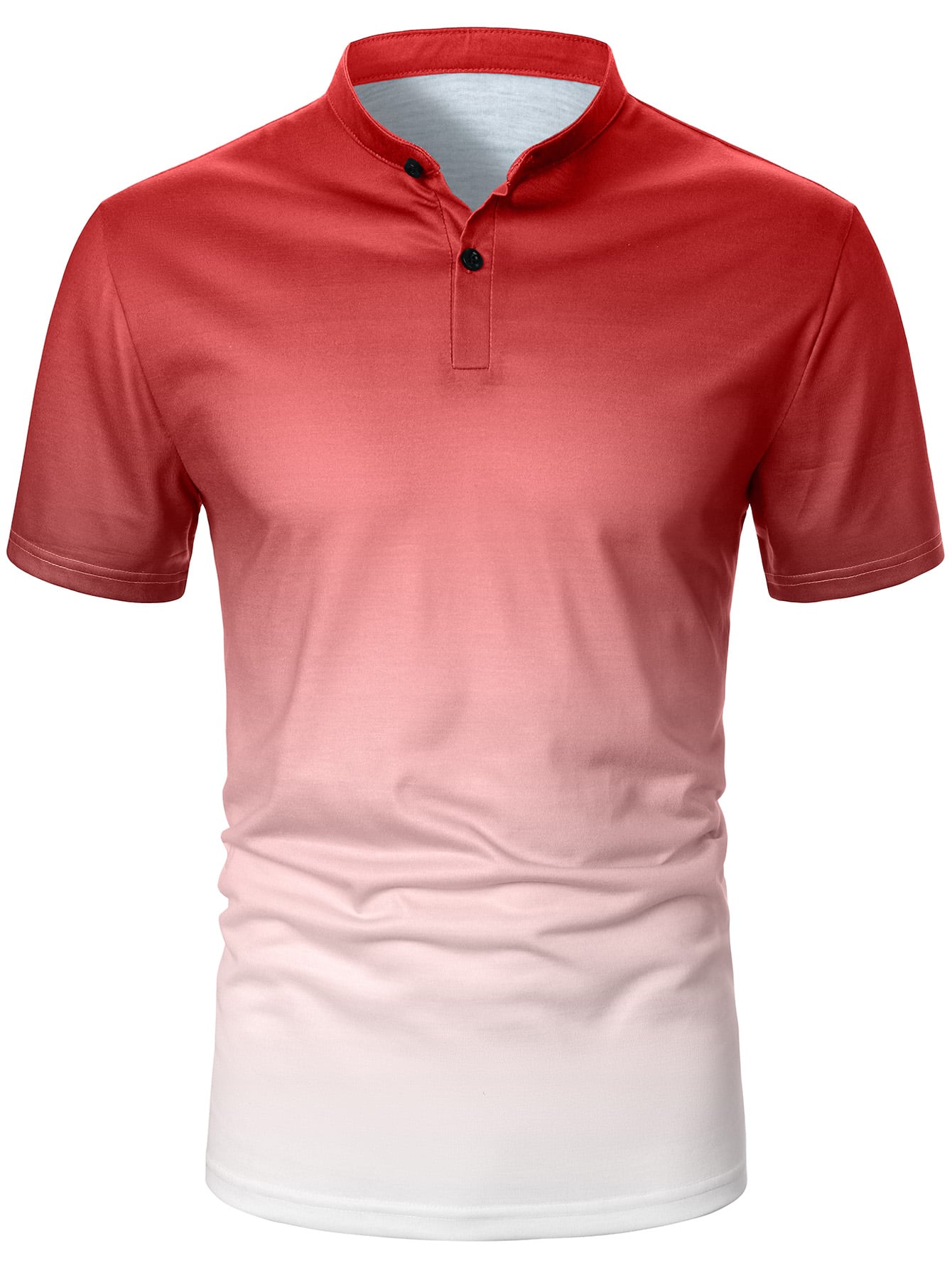 Men Ombre Polo Shirt