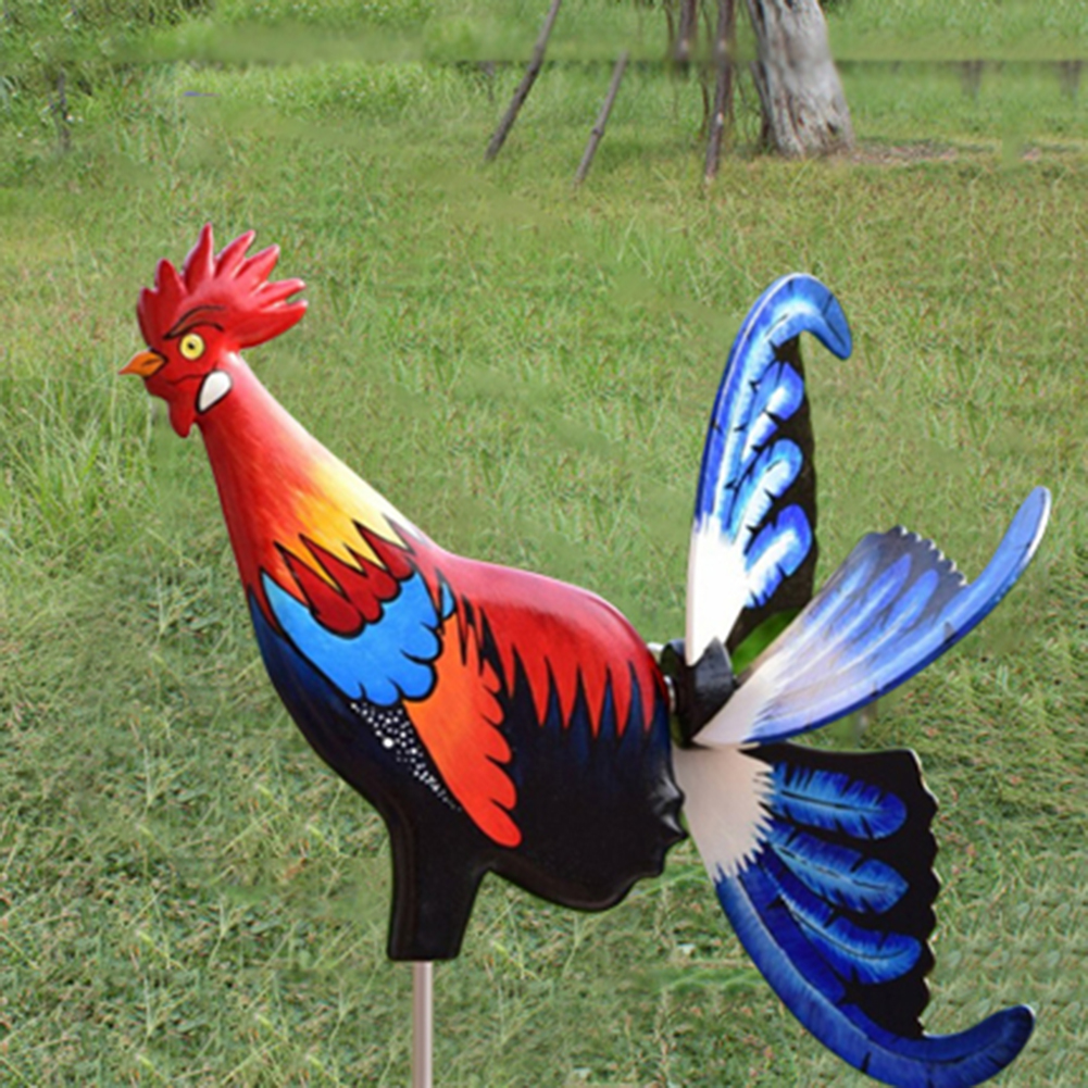 Whirligig Rooster Windmill Sculpture Spinner Chicken Pinwheels Lawn Decor, 501 Original
Whirligig Rooster Windmill Sculpture Spinner Chicken Pinwheels Lawn Decor, 501 Original