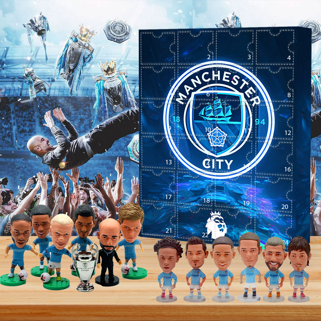 Manchester City Advent Calendar The One With 24 Little Doors