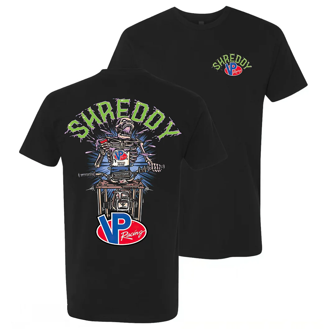 Shreddy VP Racing Printed Unisex Oversized T-shirt - Devcarry