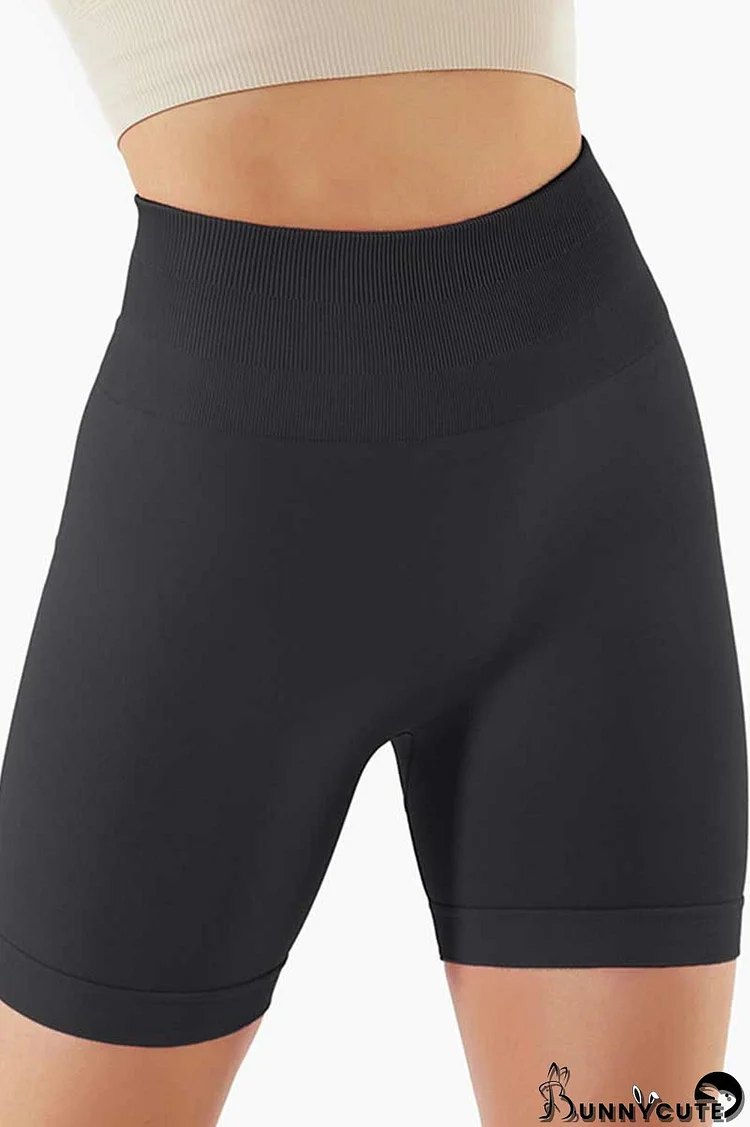 Black Casual Sportswear Solid Patchwork