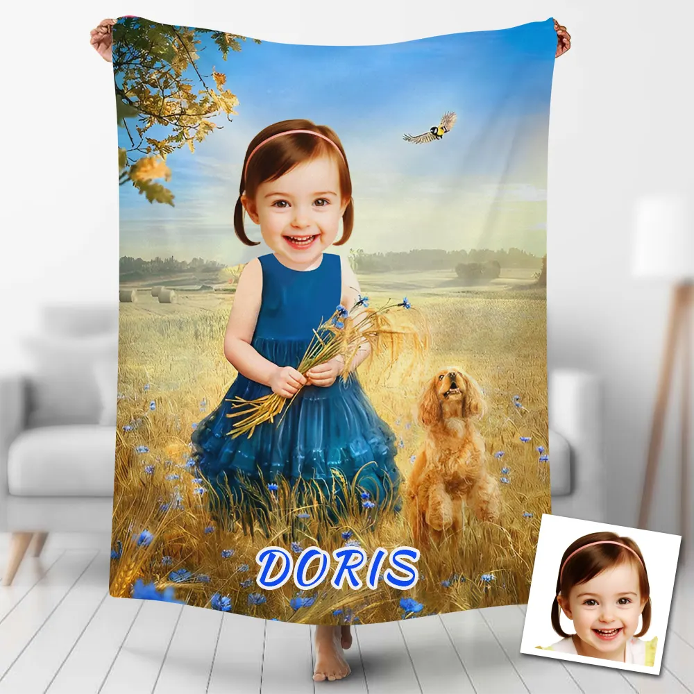 Custom Blanket Personalized Kids Gifts | Makemesurprise®