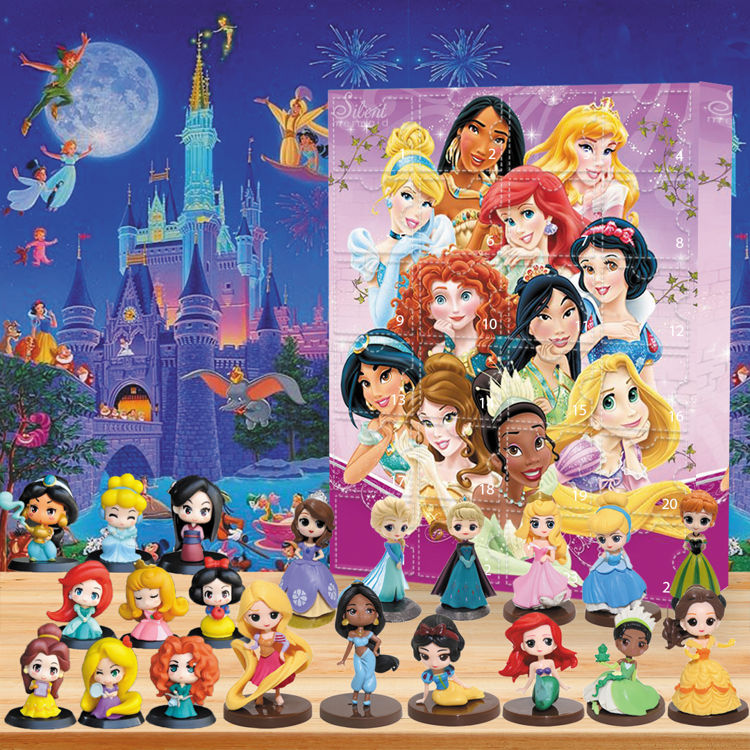 NEW Disney Princess Advent Calendar The One With 24 Little Doors