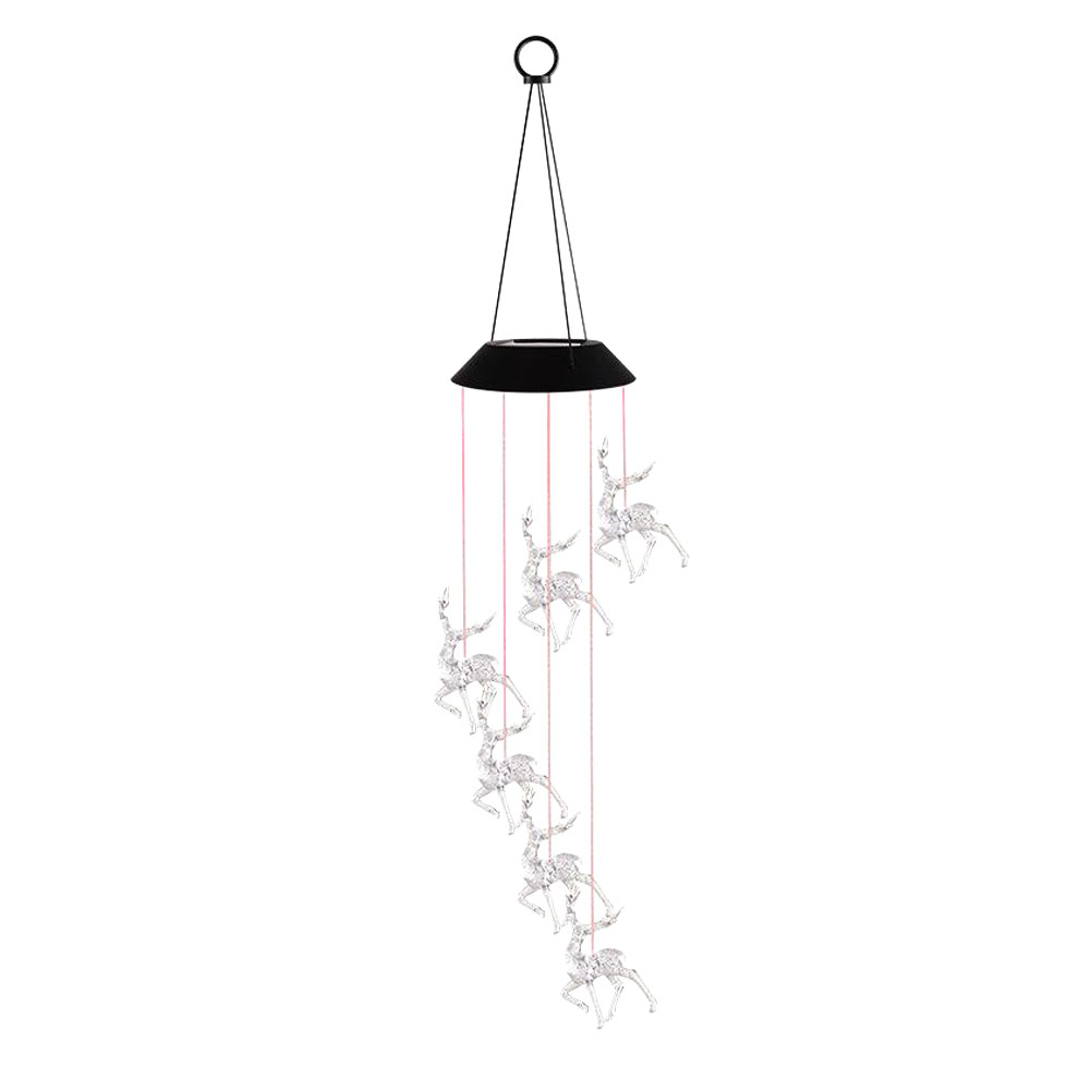 LED Solar Little Fawn Wind Chime Lights Color Changing Lamp Garden Decor, 501 Original
LED Solar Little Fawn Wind Chime Lights Color Changing Lamp Garden Decor, 501 Original