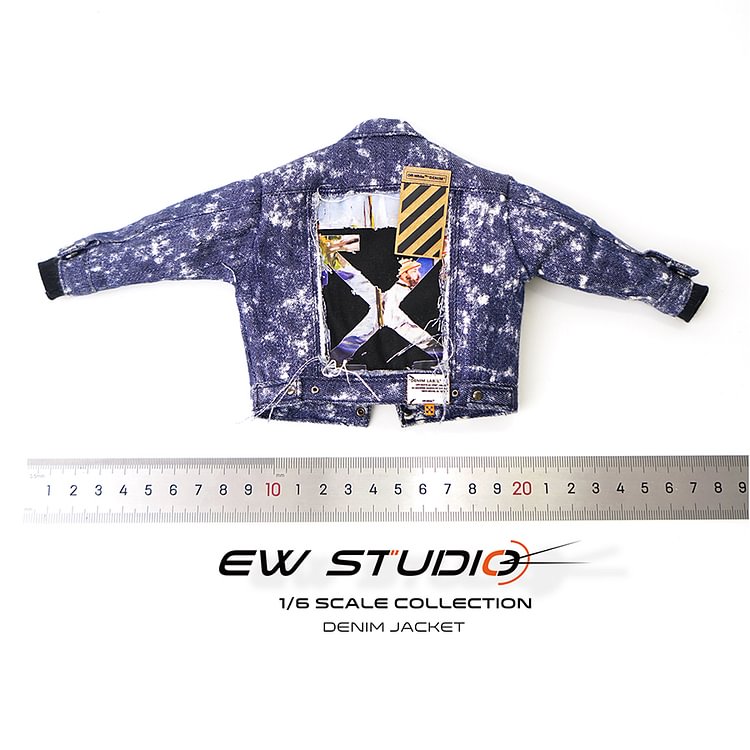EW STUDIO EW009 OW Denim jacket suit-