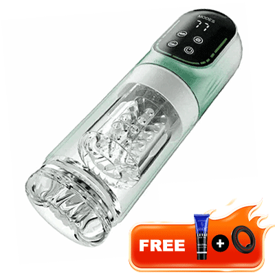 Heaven - Sucking & Rotating Auto Penis Pump Male Masturbator By Rose Toy