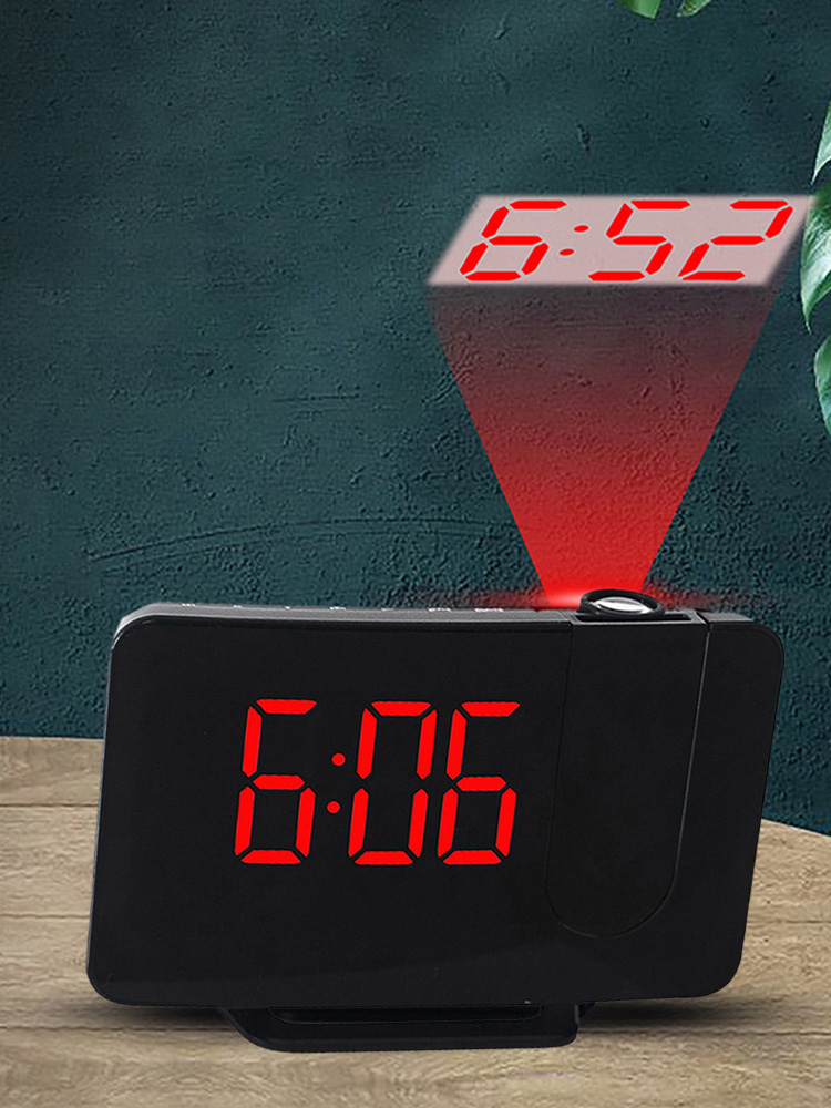 LED Digital Alarm Clock Table Desktop Clocks USB Wake up FM Radio Projector, 501 Original
LED Digital Alarm Clock Table Desktop Clocks USB Wake up FM Radio Projector, 501 Original
