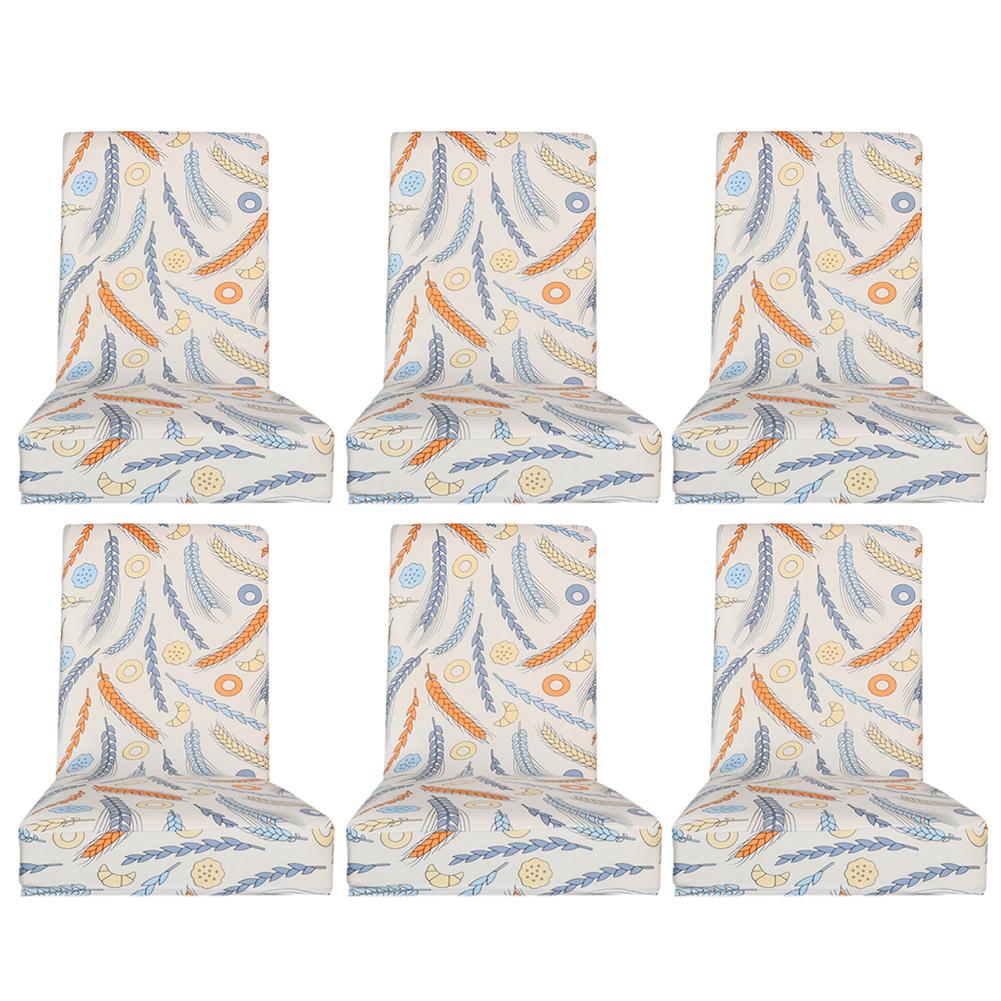 6pcs Wheat Print Stretch Chair Cover Restaurant Banquet Elastic Seat Covers, 501 Original
6pcs Wheat Print Stretch Chair Cover Restaurant Banquet Elastic Seat Covers, 501 Original