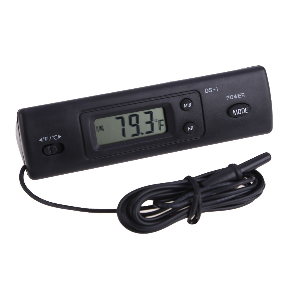 Car Digital Thermometer Ds-1 With Two Probes Measuring Temperature ℃ And H, 501 Original
Car Digital Thermometer Ds-1 With Two Probes Measuring Temperature ℃ And H, 501 Original