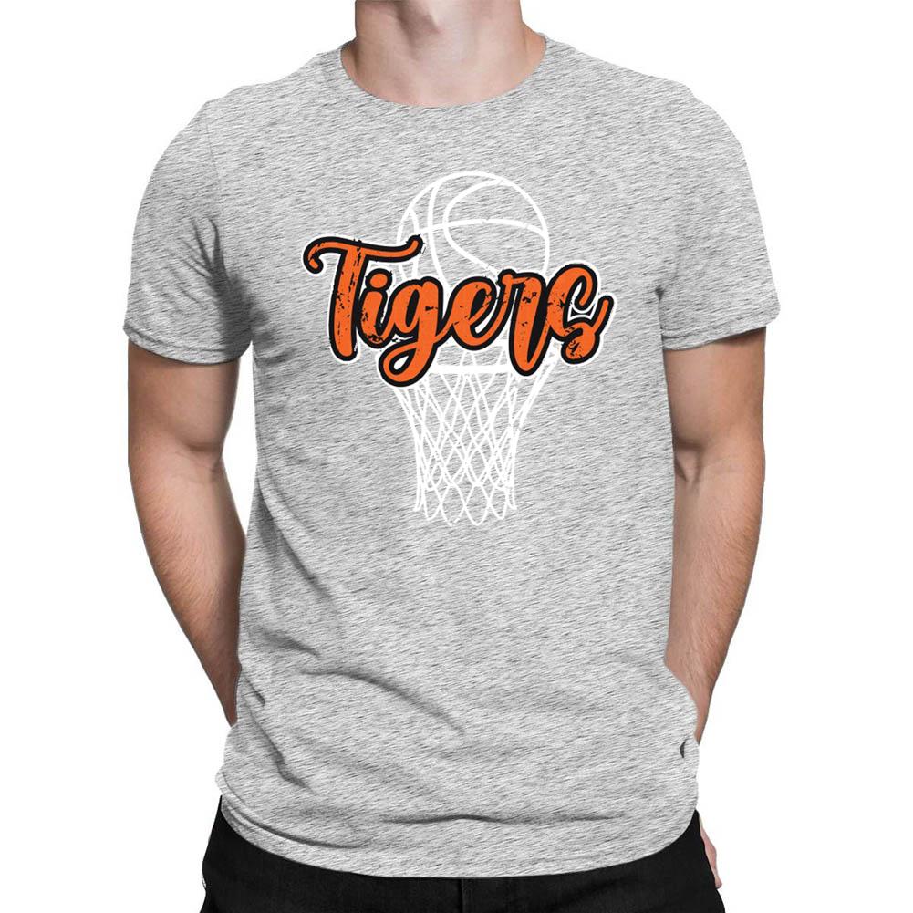 Tigers Basketball Men's T-shirt-Guru-buzz