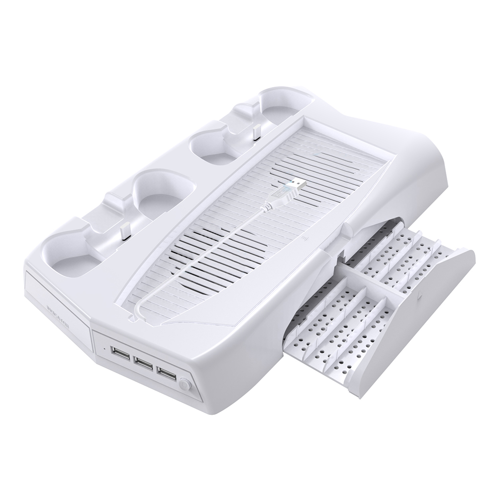 Console Discs Stand Cooling Fan USB HUB Controller Charger for PS5 DE/UHD, 501 Original
Console Discs Stand Cooling Fan USB HUB Controller Charger for PS5 DE/UHD, 501 Original