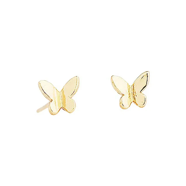 Delicate Butterfly Stud Earrings