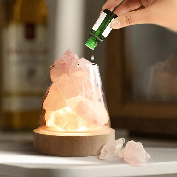 Four Seasons -  Essential Oil Diffuser Crystal Aromatherapy Lamp
