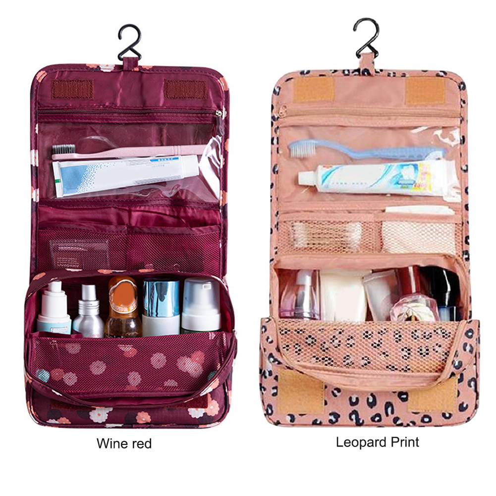 High Capacity Makeup Bag Cosmetic Waterproof Foldable Toiletry Travel Kit, Red wine., 501 Original
High Capacity Makeup Bag Cosmetic Waterproof Foldable Toiletry Travel Kit, Red wine., 501 Original