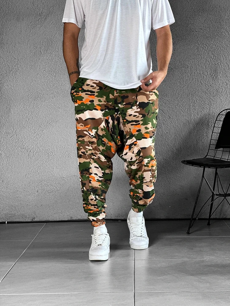 Camouflage Printed Jogger Pants