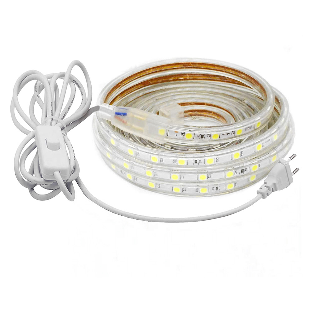LED Strip Light Flexible 5050 Waterproof Warm White Wall Decor Tape Lamp, 2m, 501 Original
LED Strip Light Flexible 5050 Waterproof Warm White Wall Decor Tape Lamp, 2m, 501 Original
