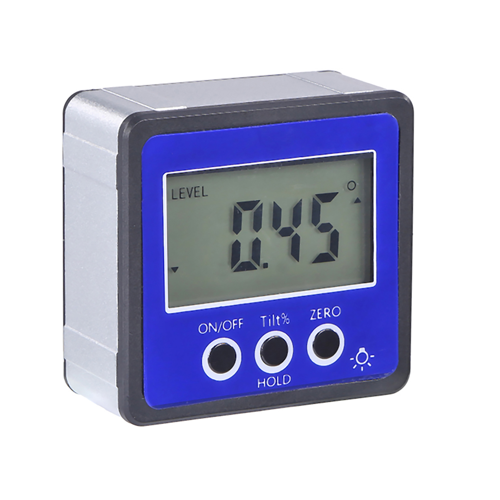 Digital Level Angle Gauge LCD Magnetic Protractor Inclinometer (Blue), 501 Original
Digital Level Angle Gauge LCD Magnetic Protractor Inclinometer (Blue), 501 Original