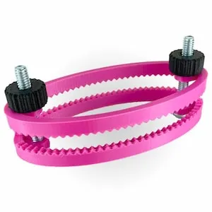 pornhint Pornhint The Pussy Trap - A Unique Labia Clamp (3D printed bear trap shaped pussy clamp for primal BDSM torture play; painful labia clamps)