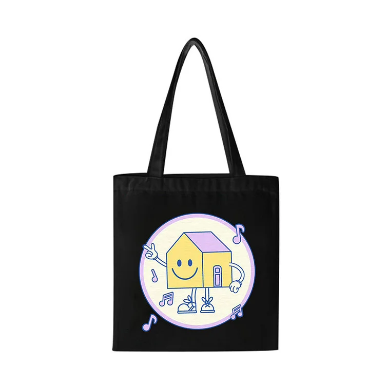 BTS Festa 10th Anniversary Festa Gift Poster Tote Handbag