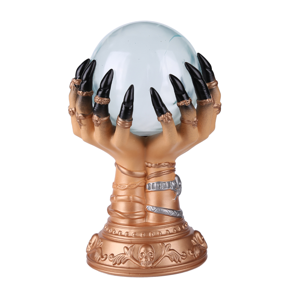 Creepy Plasma Light Luminous Finger Crystal Ball Halloween Decorative Craft, 501 Original
Creepy Plasma Light Luminous Finger Crystal Ball Halloween Decorative Craft, 501 Original