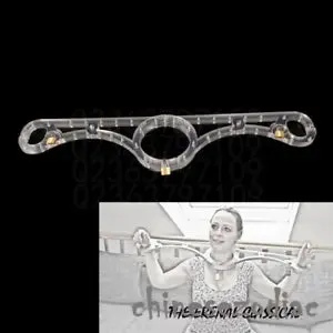 pornhint Pornhint 2023 New Clear Crystal Cangue Pillory Neck Oval Handcuffs Restraint Binding Yoke