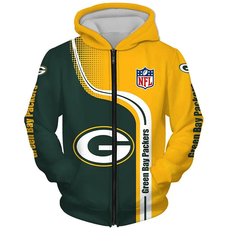 Green Bay Packers Limited Edition Zip-Up Hoodie