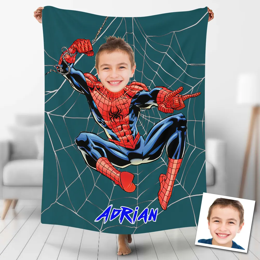 Custom blanket photo blanket personalized blanket make me surprise