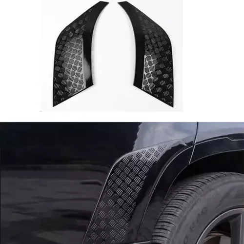 Dronehint For Land Rover Defender Glossy Black Anti-Scratch Plate Rear Door Side 2020-2023 (For: Land Rover) Parts