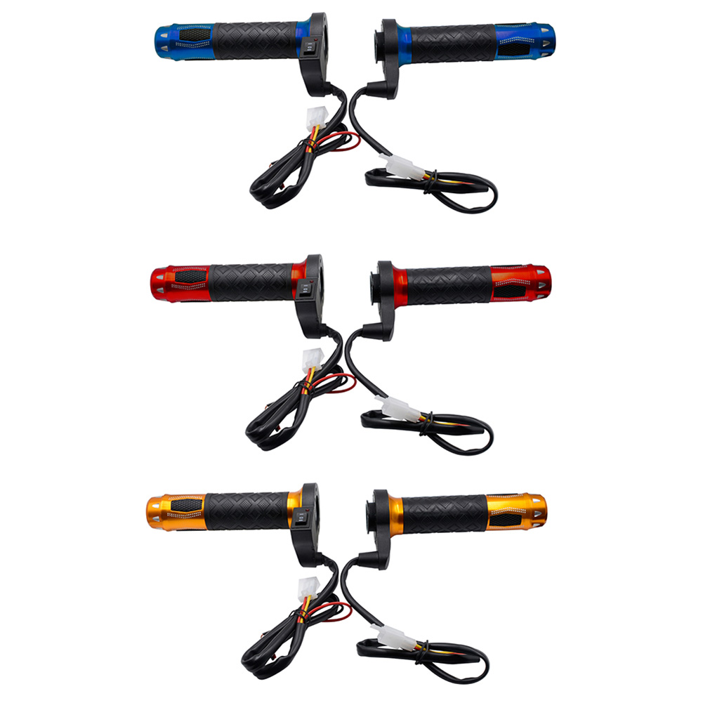 12V 3-Gear Waterproof Heated Handlebar Grips Aluminum Alloy Electric Grip, Red, 501 Original
12V 3-Gear Waterproof Heated Handlebar Grips Aluminum Alloy Electric Grip, Red, 501 Original