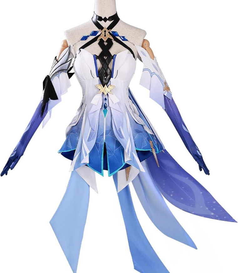 Azuiblc 原神 スカーク Skirk コスプレ衣装 コスチュームセット グッズ