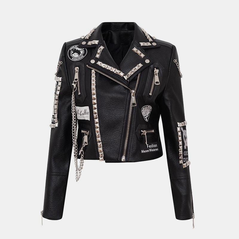 Vintage punk jackets, Gothic leather jackets, PU goth jacket, Grunge leather jackets, Alternative leather jackets, punk rock jacket, Leather Punk Vintage Outerwear, punk coat