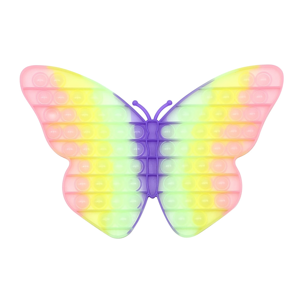 Silicone Colorful Butterfly Push Bubble Night Glow Autism Stress Reliever, 501 Original
Silicone Colorful Butterfly Push Bubble Night Glow Autism Stress Reliever, 501 Original