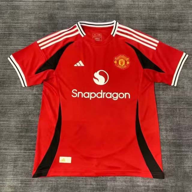 2024/2025 Manchester United Home Football Shirt 11 Thai Quality